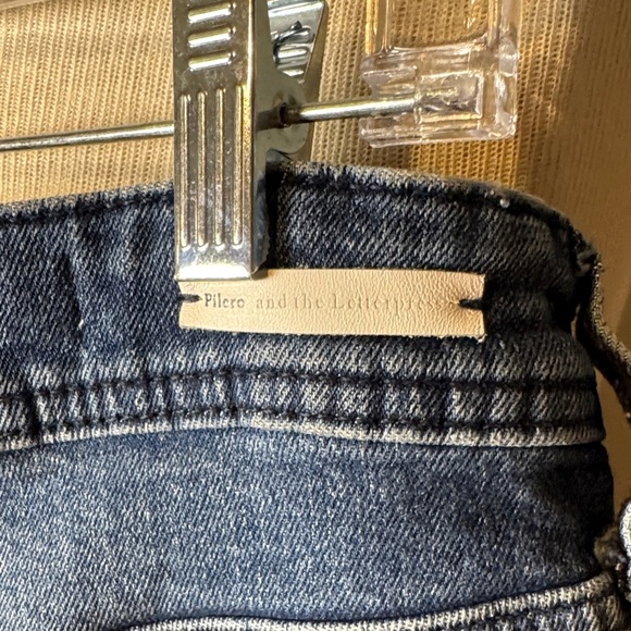Pilcro and the Letterpress by Anthropologie  Indigo slim boyfriend Jean Shorts - Picture 5 of 5